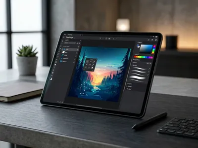 Tablety category background